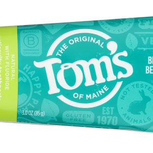 TOMS OF MAINE: Travel Natural Toothpaste Fresh Mint, 3 oz