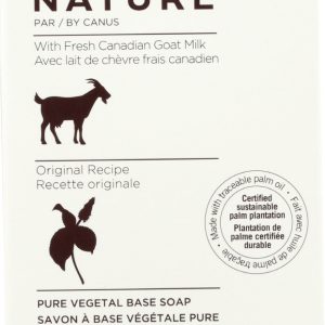 CANUS: Pure Vegetable Soap With Fresh Goats Milk Original Formula, 5 oz