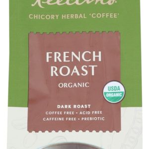 TEECCINO: Organic Herbal Coffee Alternative French Roast Caffeine Free, 11 oz