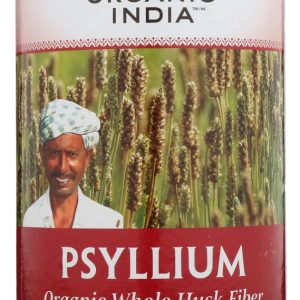 ORGANIC INDIA: Psyllium Organic Whole Husk Fiber, 12 oz