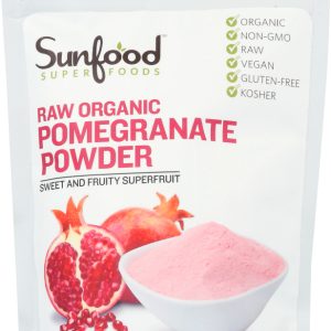 SUNFOOD SUPERFOODS: Organic Pomegranate Powder, 4 oz