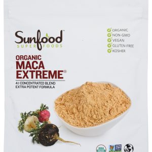 SUNFOOD SUPERFOODS: Maca Powder Extreme, 8 oz