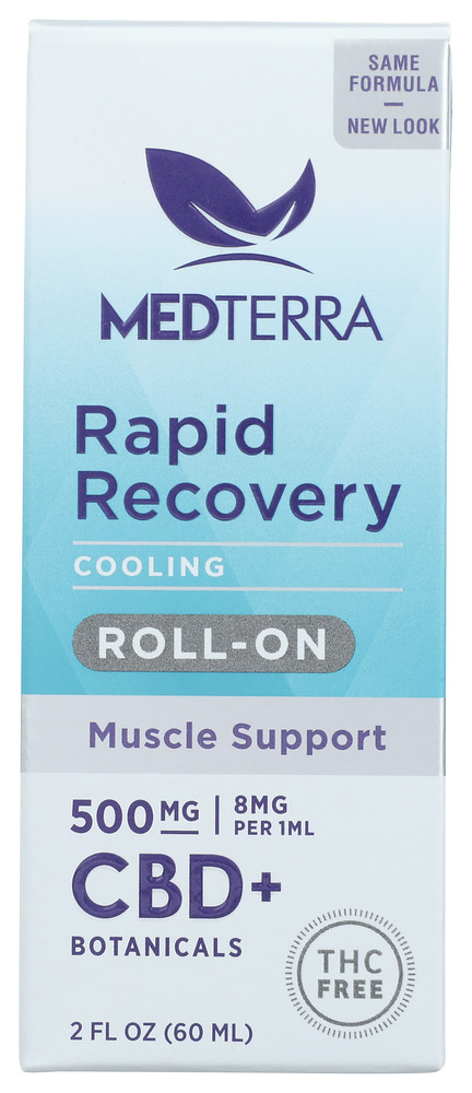 MEDTERRA: Roll On Cbd Cooling, 2 oz