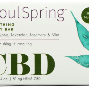SOULSPRING: Cbd 50Mg Body Bar, 4 oz