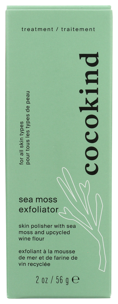 COCOKIND: Exfoliator Face Sea Moss, 2 oz