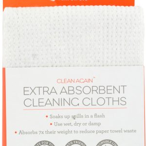 FULL CIRCLE HOME: Clean Again Extra Absorbent Cleaning Cloths, 1 ea