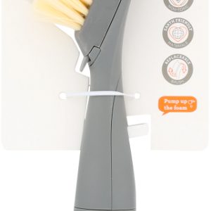 FULL CIRCLE HOME: Fomo Foam Dispensing Dish Brush Grey, 1 ea