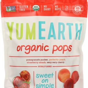 YUMEARTH ORGANICS: Assorted Organic Pops 20 Pops, 4.2 oz