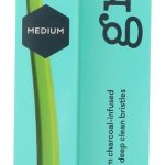 GRIN: Premium Charcoal-Infused Slim Toothbrush Medium Lime, 1 pc