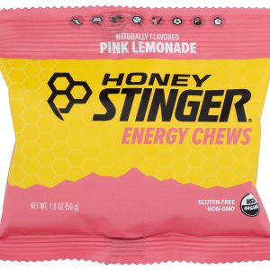 HONEY STINGER: Energy Chew Pink Lemonade, 1.8 oz