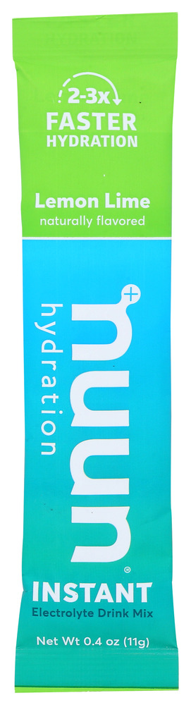 NUUN: Instant Lemon Lime Pkt, 0.40 oz