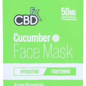 CBDFX: Cucumber Face Mask, 1 pc