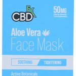 CBDFX: Aloe Vera Face Mask, 1 pc
