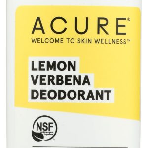 ACURE: Deodorant Lemon Verbena, 2.25 oz