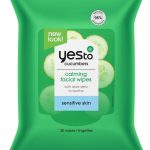 YES TO: Cucumbers Facial Towelettes Natural Glow, 30 pc