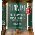 TONNINO: Tuna Fillets with Oregano in Olive Oil, 6.7 oz