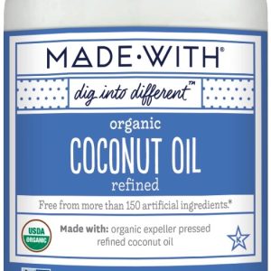 MADE WITH: Oil Coconut Refined Org, 14 fo