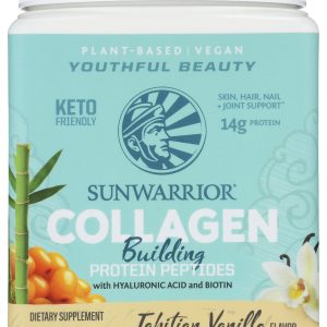 SUNWARRIOR: Collagen Building Tahitian Vanilla, 500 gm