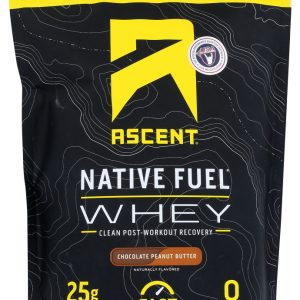 ASCENT: Whey Protn Ntive Choc Pb, 2 lb