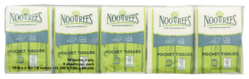 NOOTREES: 2-Ply Pocket Tissue 9x10 Sheet, 1 ea