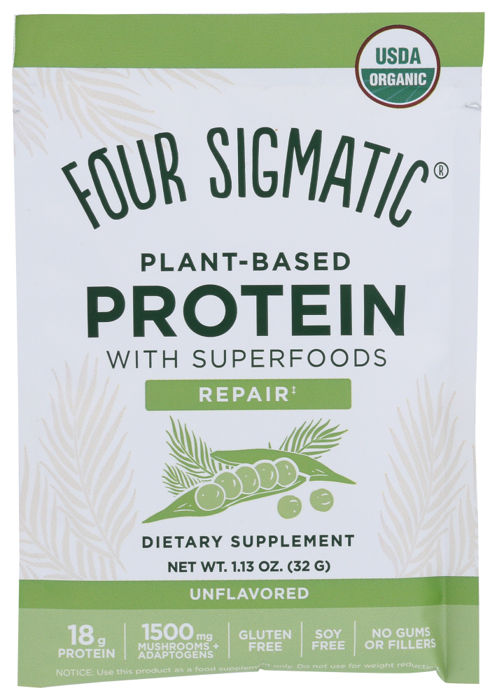 FOUR SIGMATIC: Plain Protein Powder, 1.41 oz