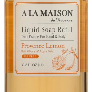 A LA MAISON: Provence Lemon Soap Refill, 33.8 fo