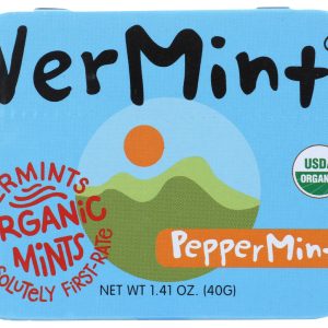 VERMINTS: All Natural Breath Mint Peppermint, 1.41 oz