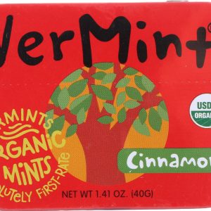 VERMINTS: Organic Cinnamon Mints, 1.41 oz