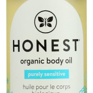 THE HONEST COMPANY: Organic Body Oil Fragrance Free, 4 oz