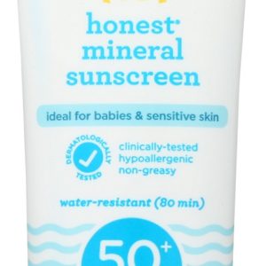 THE HONEST COMPANY: Mineral Sunscreen SPF 50, 3 oz