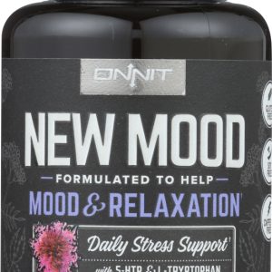 ONNIT: New Mood Daily Stress and Mood Support, 30 cp