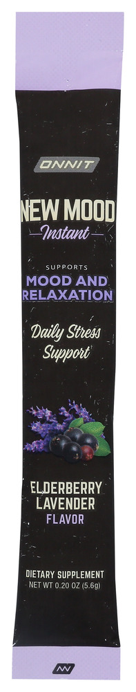 ONNIT: New Mood Instant Elderberry Lavender, 3.9 oz