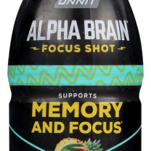 ONNIT: Alpha Brain Focus Shot Tropical, 2.5 oz