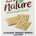 BACK TO NATURE: Harvest Whole Wheat Crackers, 8.5 oz