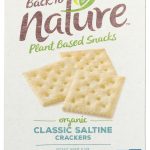 BACK TO NATURE: Organic Classic Crackers Saltine, 7 oz