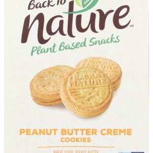 BACK TO NATURE: Cookies Peanut Butter Creme, 9.6 oz