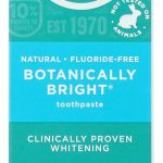 TOMS OF MAINE: Fluoride Free Botanically Bright Toothpaste Peppermint, 4 oz