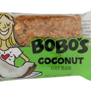 BOBOS OAT BARS: All Natural Bar Coconut, 3 Oz