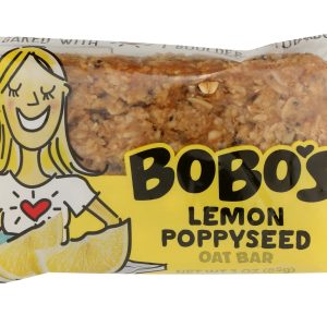 BOBOS OAT BARS: Lemon Poppyseed Oat Bar, 3 oz