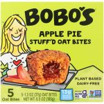 BOBOS OAT BARS: Apple Pie Stuffed Oat Bites 5 Bars, 6.5 oz