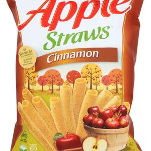 SENSIBLE PORTIONS: Straws Cinnamon Apple, 6 oz