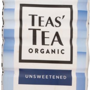 TEAS' TEA: Organic Unsweetened Jasmine Green Tea, 16.9 oz