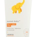 ALAFFIA: Baobab Baby Face Body Creme Unscented, 8 fo