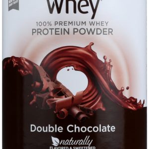 DESIGNER PROTEIN WHEY: Double Chocolate Protein Powder, 2 lb