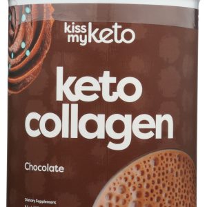 KISS MY KETO: Keto Collagen Powder Chocolate, 13.6 oz