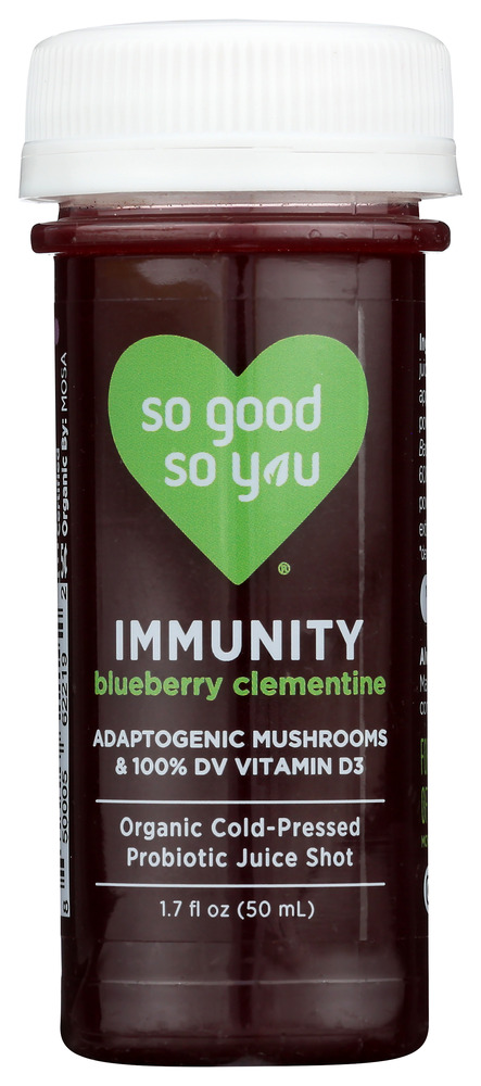 SO GOOD SO YOU: Immunity Mushrooms, 1.7 fo