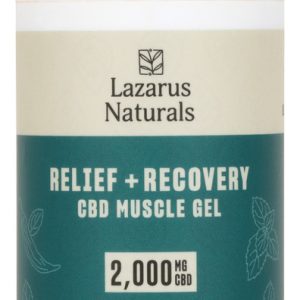 LAZARUS NATURALS: Gel Muscle Cbd 2000Mg, 100 ml