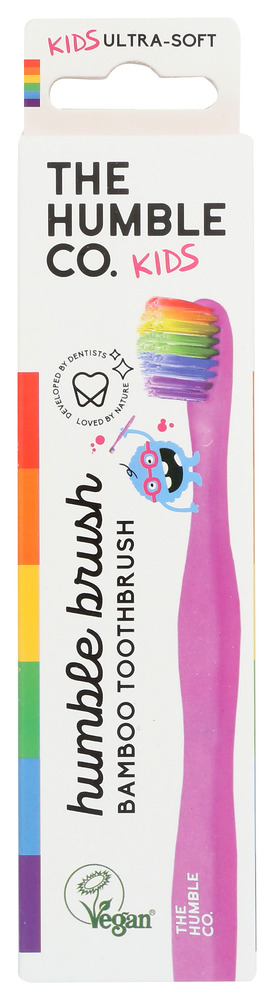 THE HUMBLE CO: Kids Ultra Soft Humble Brush, 1 pc