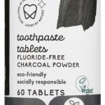 THE HUMBLE CO: Toothpaste Tablets Charcoal, 60 pc
