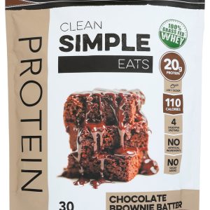 CLEAN SIMPLE EATS: Protein Powder Brownie, 36 oz